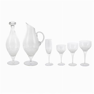 Bjorn Wiinblad, Produzione Rosenthal Studio-linie, Servizio di Bicchieri (60)
