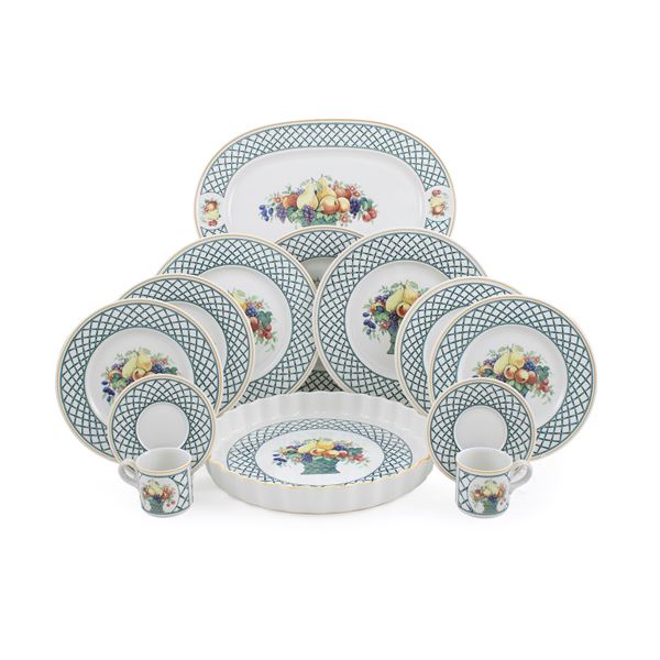 Villeroy & Boch, part of tableware service (122)  (Germany, 20th century)  - Auction Fine Silver and the Art of the Table - Colasanti Casa d'Aste