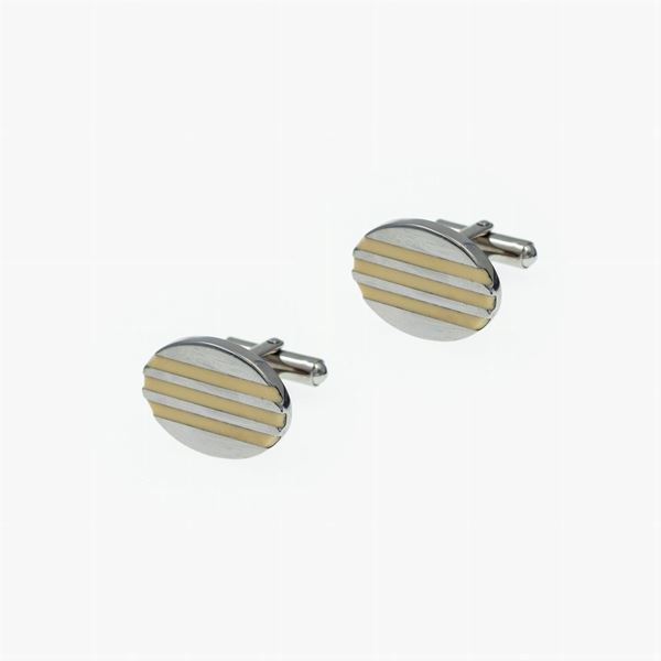 Gemelli in argento e madreperla  - Auction Timed Auction Web Only - Colasanti Casa d'Aste