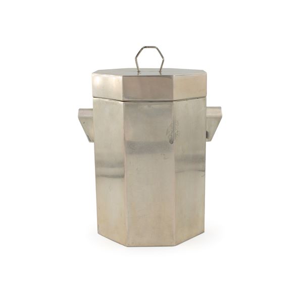 Silver Ice bucket  (Italy, 20th century)  - Auction Fine Silver and the Art of the Table - Colasanti Casa d'Aste