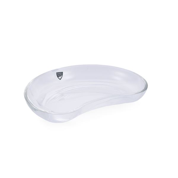 Orrefors, transparent glass plates set (11)