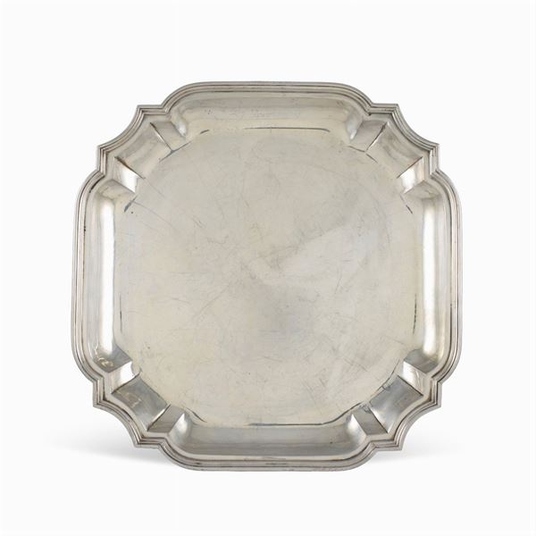 Silver tray