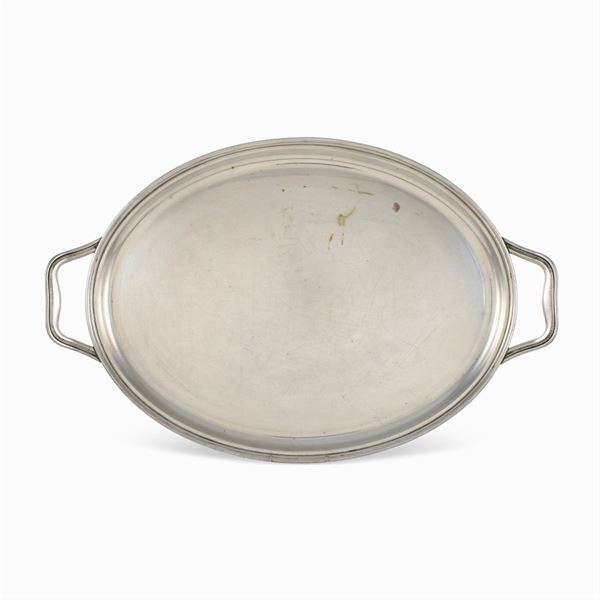 Two-handled Silver tray