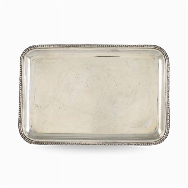 Silver tray