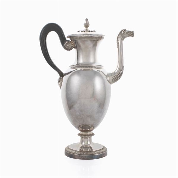 Silver coffee pot