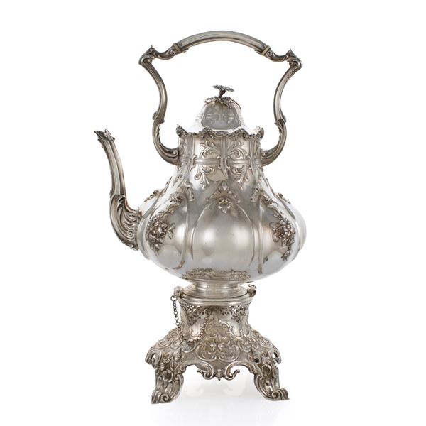 Silver samovar  (London, 1850)  - Auction Fine Silver and the Art of the Table - Colasanti Casa d'Aste