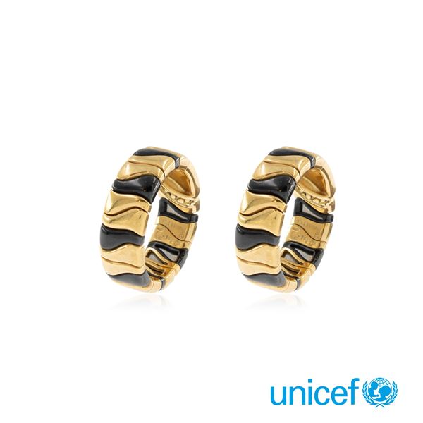 Marina B Karen 3 collection circle earrings