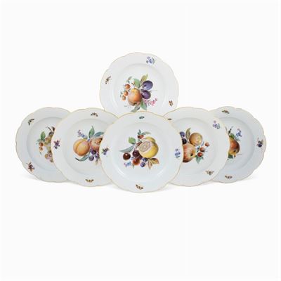 Meissen, Set di Piatti da Dolce (9)
