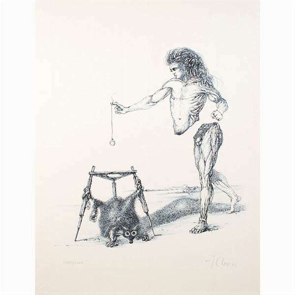 Fabrizio Clerici  (Milano 1913 - Roma 1993)  - Auction Timed Auction Web Only - Colasanti Casa d'Aste