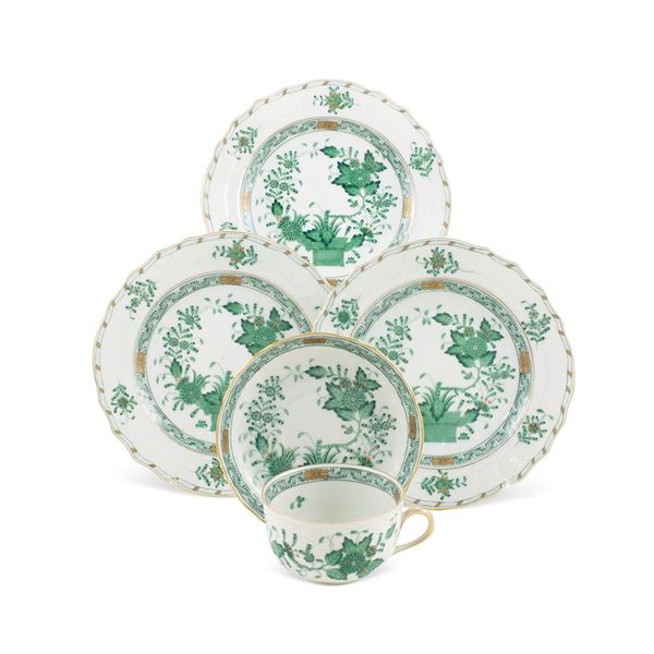 Herend, for Candida Tupini, Rome, tea service (30)