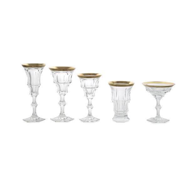 Moser, glass service (50)  (Bohemia, 20th century)  - Auction Fine Silver and the Art of the Table - Colasanti Casa d'Aste