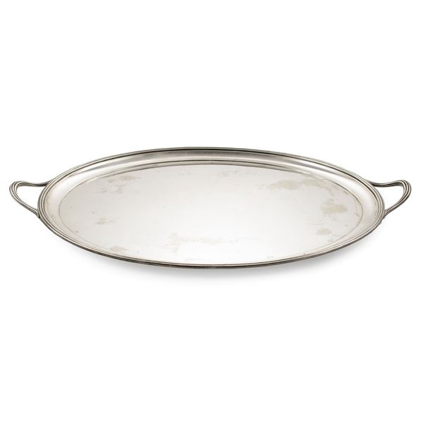 Sheffield tray  (England, 19th-20th century)  - Auction Fine Silver and the Art of the Table - Colasanti Casa d'Aste