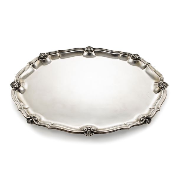 Silver tray  (Italy, 20th century)  - Auction Fine Silver and the Art of the Table - Colasanti Casa d'Aste