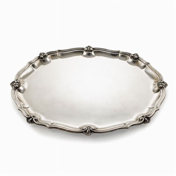 Silver tray