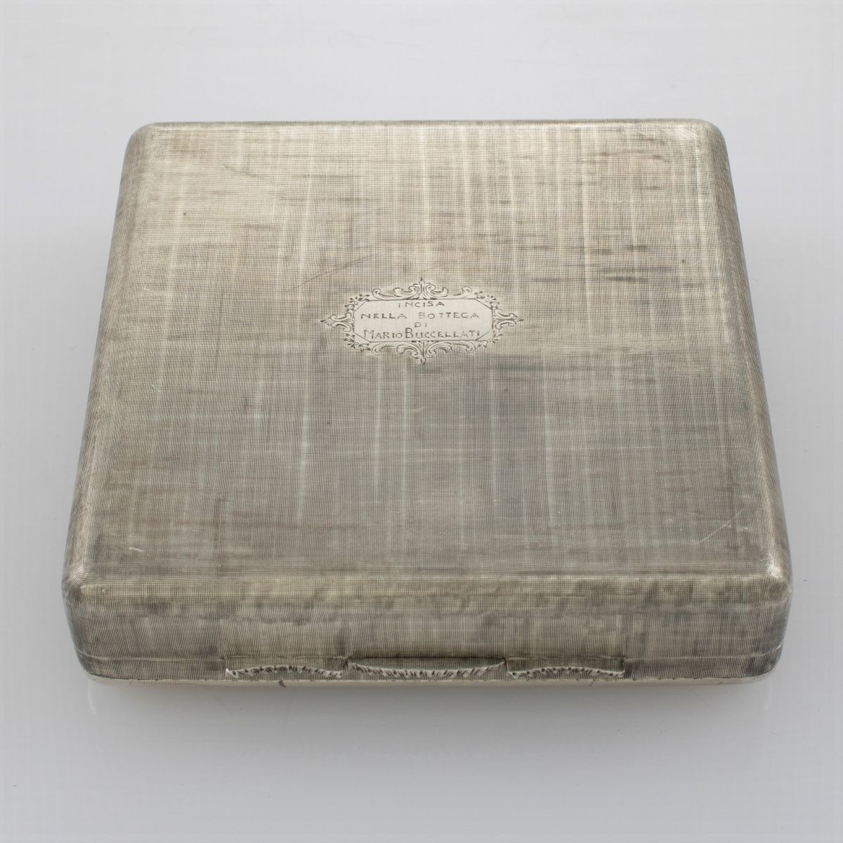 Mario Buccellati, Scatola Quadrata in Argento