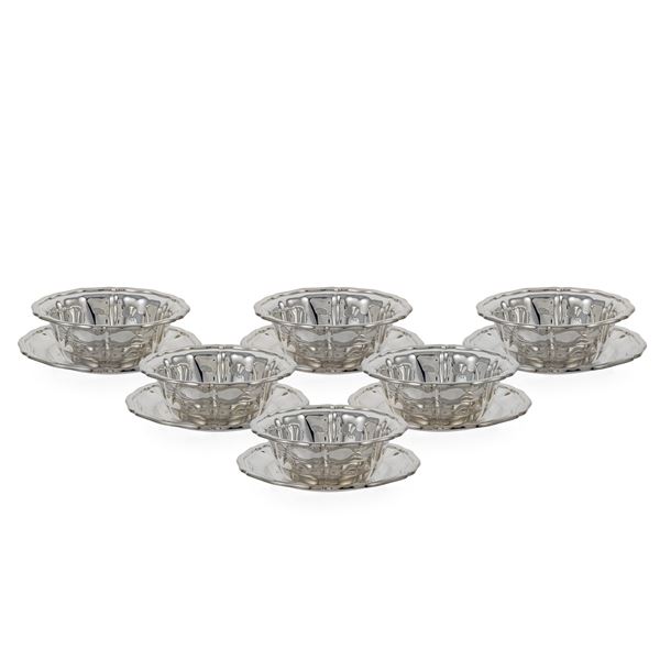 Silver tableware set (24)  (Italy, 20th century)  - Auction Fine Silver and the Art of the Table - Colasanti Casa d'Aste