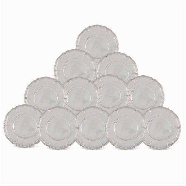 Silver underplates set (12)