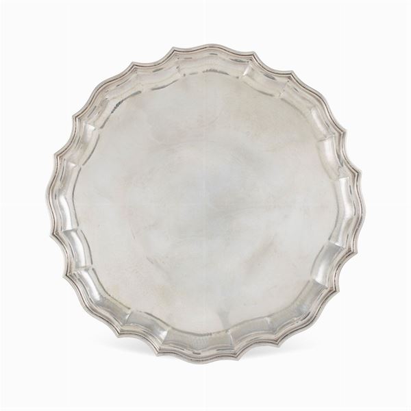 Silver tray