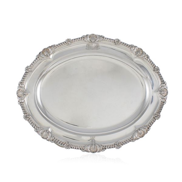 Silver tray