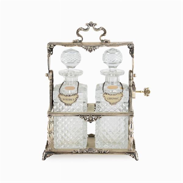 Silver tantalus  (Italy, 20th century)  - Auction Fine Silver and the Art of the Table - Colasanti Casa d'Aste