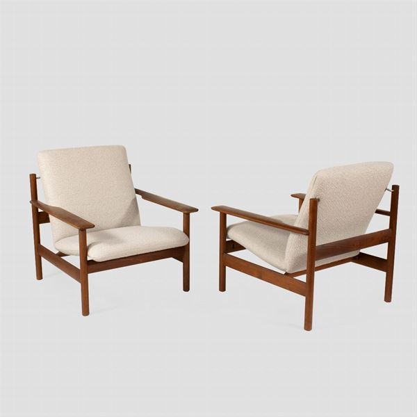 Sven Ivar Dysthe, prod. Dokka Mobler (2)  (Norway, 1960s)  - Auction Design and 20th Century Decorative Arts - Colasanti Casa d'Aste