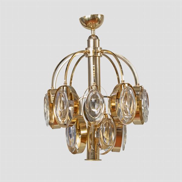Gaetano Sciolari, attribuito  (Italia, anni 70)  - Asta Design e Arti Decorative del 900 - Colasanti Casa d'Aste