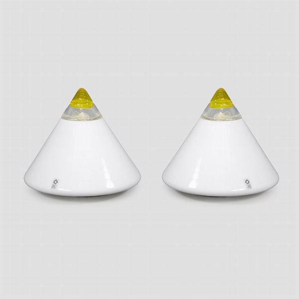 Giusto Toso, Leucos prod. (2)  (Italy, 1970s)  - Auction Design and 20th Century Decorative Arts - Colasanti Casa d'Aste