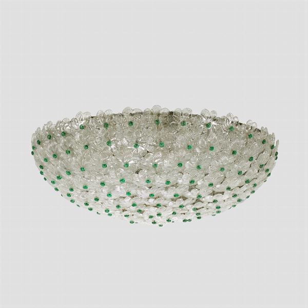 Flavio Poli, prod. Seguso  (Murano, 1950/60s)  - Auction Design and 20th Century Decorative Arts - Colasanti Casa d'Aste