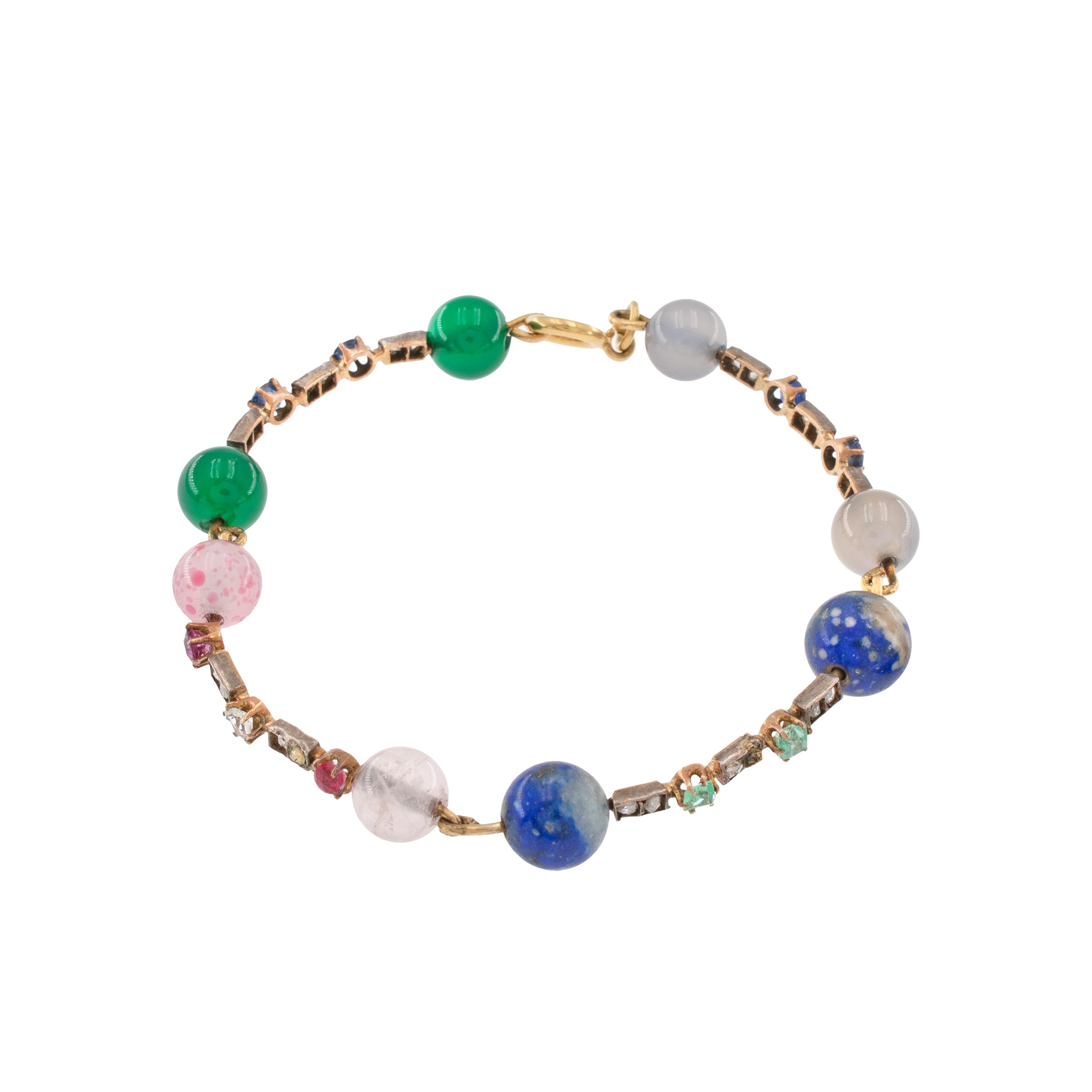 Due Antichi Bracciali in Oro 9kt e Argento
