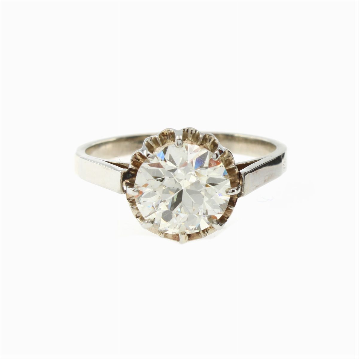 Anello Solitario con Diamante Ct 1,76