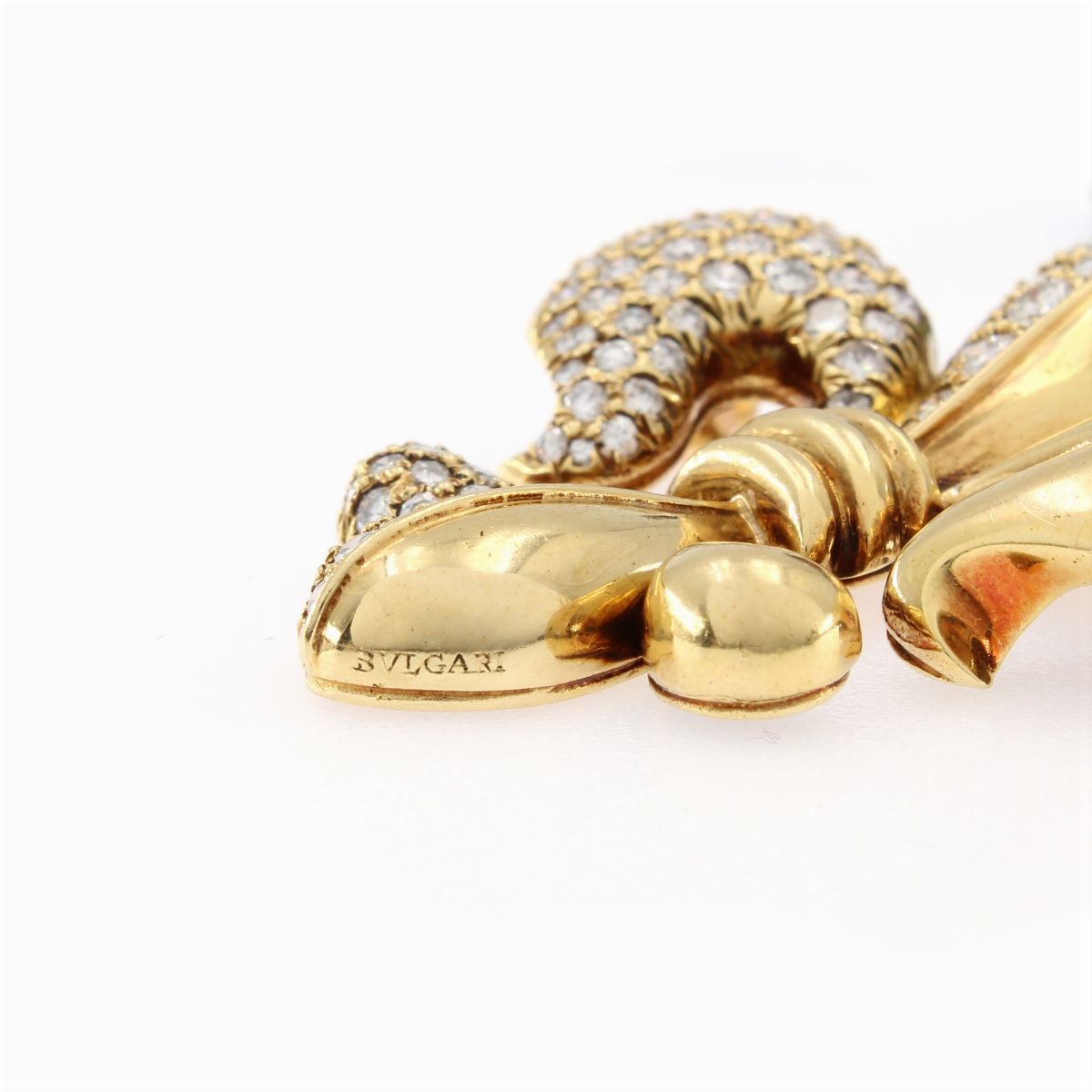Bulgari Pendente Spilla Giglio