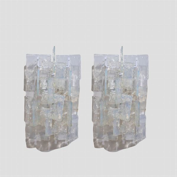 Carlo Nason, prod. Mazzega (2)  (Murano, 1960s)  - Auction Design and 20th Century Decorative Arts - Colasanti Casa d'Aste