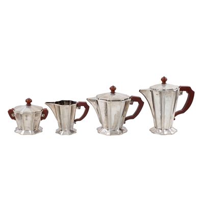 Servizio Thè e Caffè in Argento (4)