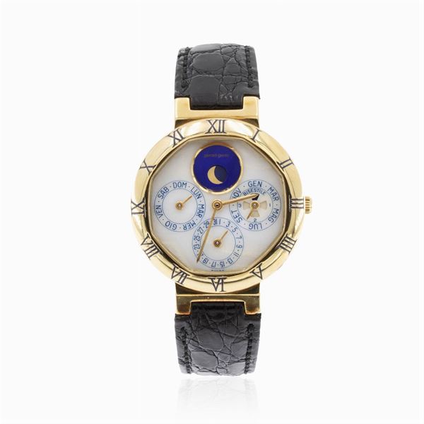 Gerald Genta Perpetual Calendar vintage wristwatch