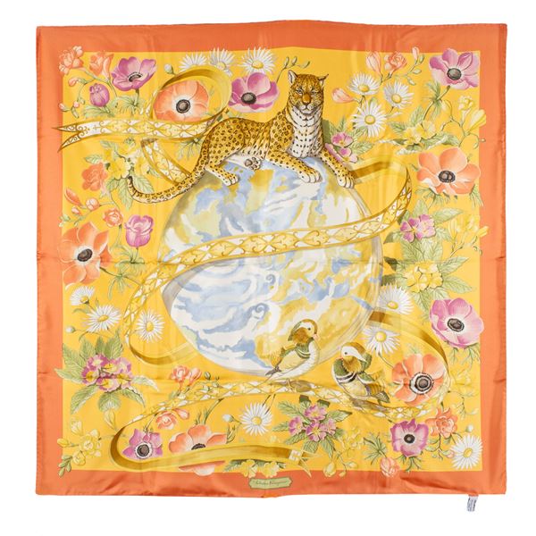 Salvatore Ferragamo foulard vintage  - Asta Gioielli Orologi | Fashion Vintage - Colasanti Casa d'Aste