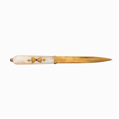 Tagliacarte in Oro Giallo 18kt