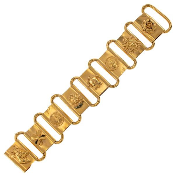 Chanel vintage bijou bracelet  (1980s)  - Auction Fine Jewels Watches | Fashion Vintage - Colasanti Casa d'Aste