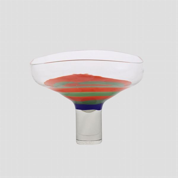 Ludovico De Santillana e Mario Ticcò, prod. Venini  (Murano, 1965)  - Auction Design and 20th Century Decorative Arts - Colasanti Casa d'Aste