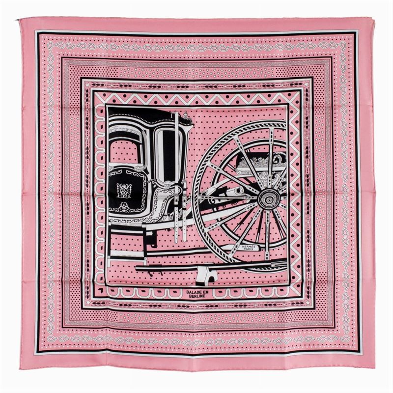 Hermes Bandana Vintage Collezione Balade En Berline