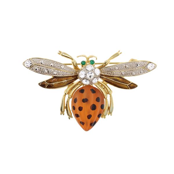 Bijou animalier vintage brooch