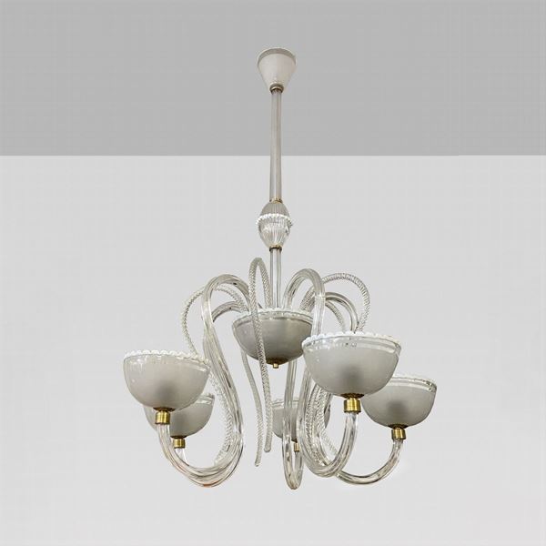 Manifattura italiana  (Murano, anni 50 - 60)  - Asta Design e Arti Decorative del 900 - Colasanti Casa d'Aste