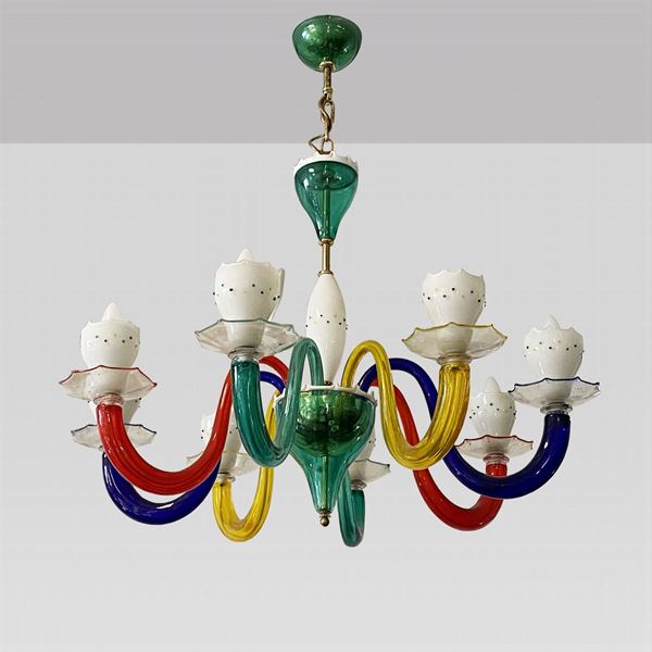 Prod. VeArt  (Murano, anni 70)  - Asta Design e Arti Decorative del 900 - Colasanti Casa d'Aste