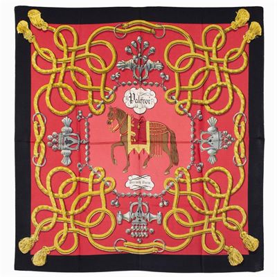 Hermes Foulard Vintage Collezione Palefrois