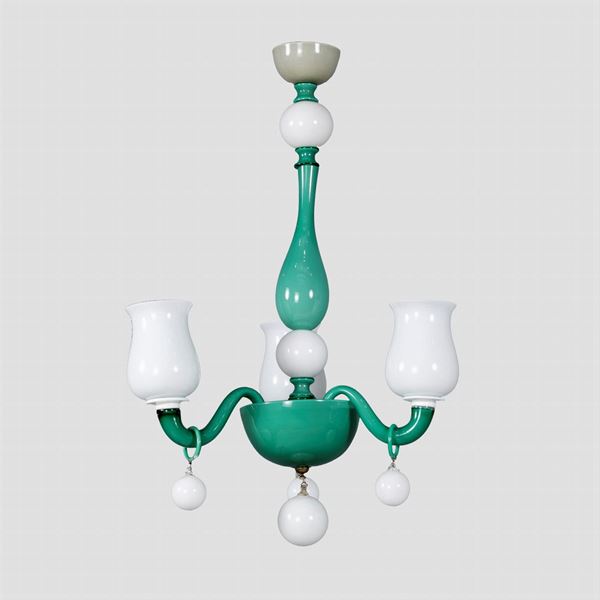Gio Ponti, prod. Venini  (Murano, 1940s)  - Auction Design and 20th Century Decorative Arts - Colasanti Casa d'Aste