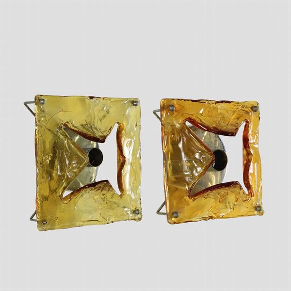 Prod. Mazzega (2)  (Italia, anni 70)  - Asta Design e Arti Decorative del 900 - Colasanti Casa d'Aste