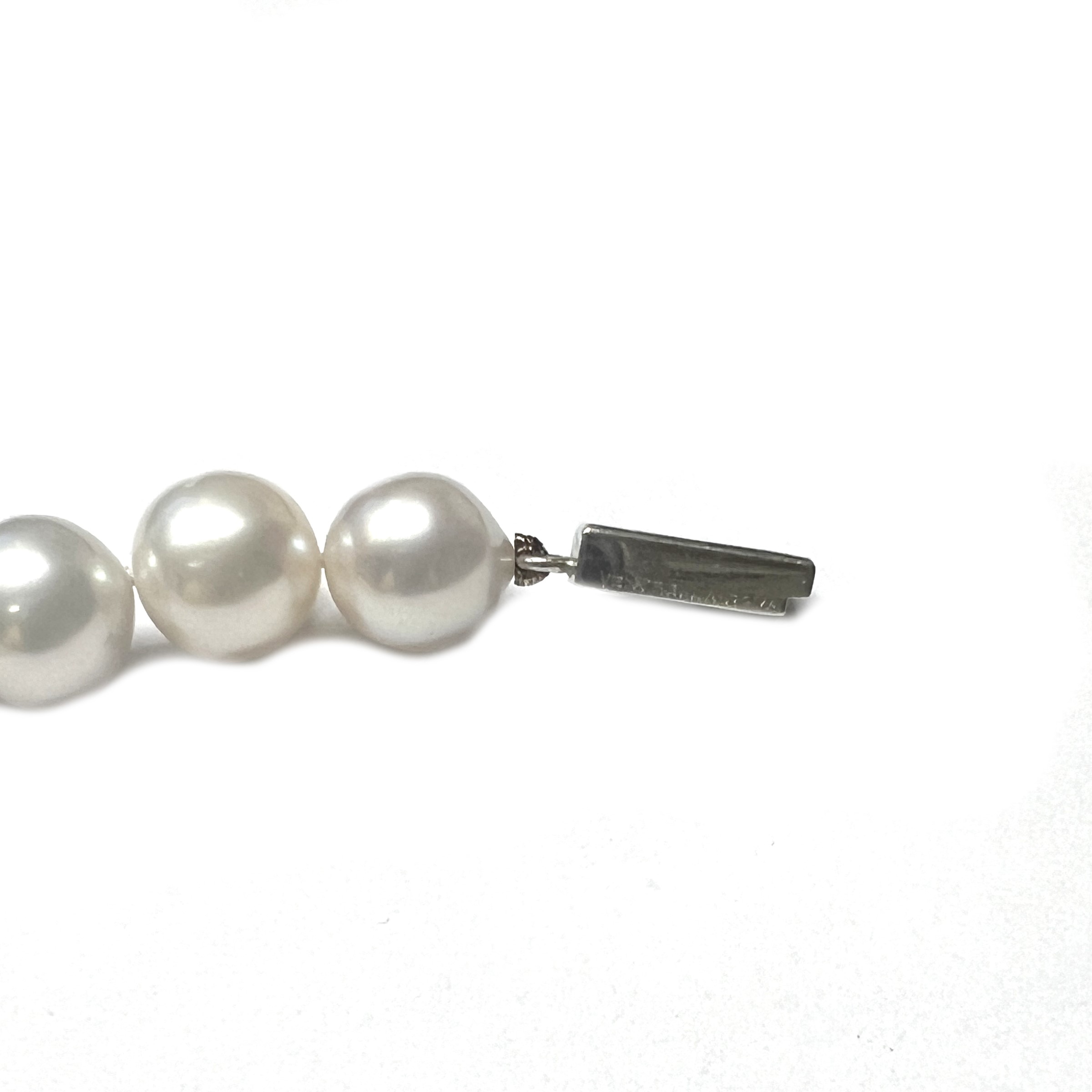 Collana Ad un Filo di Perle Australiane