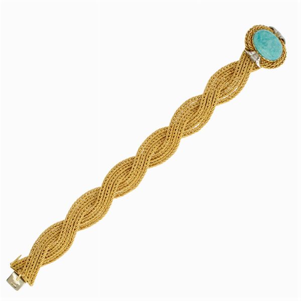 18kt yellow gold bracelet
