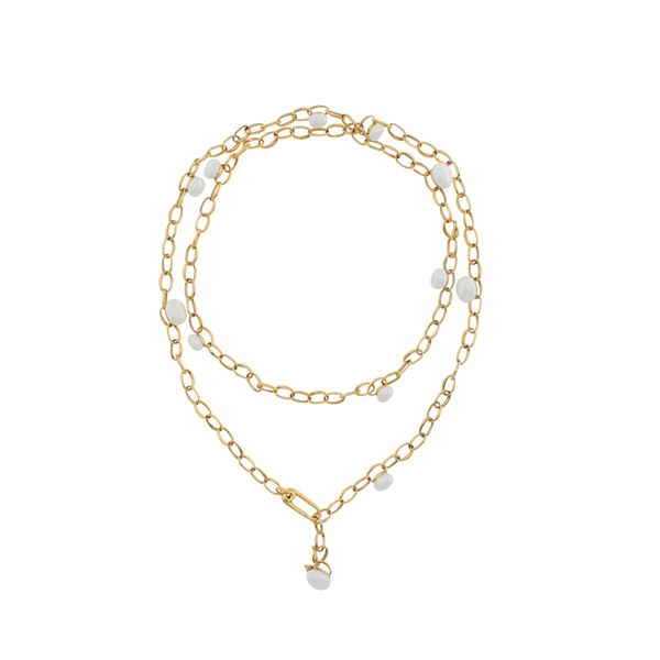 Pomellato Capri collection long necklace
