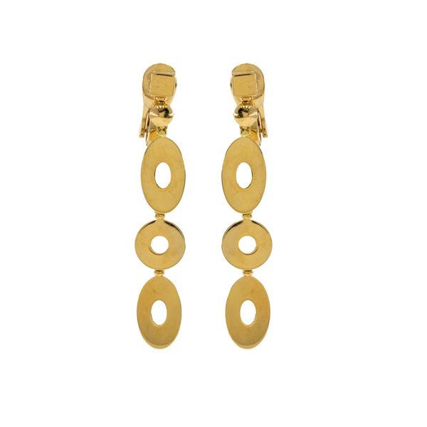 Bulgari Lucea collection pendant earrings