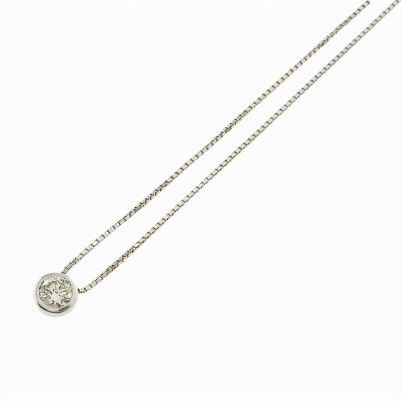 Punto Luce in Oro Bianco 18kt Diamante